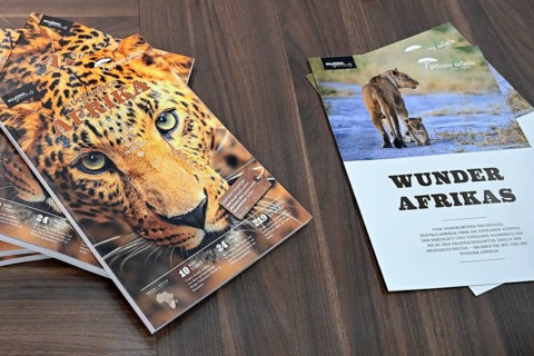 Travel brochures Safari South Africa