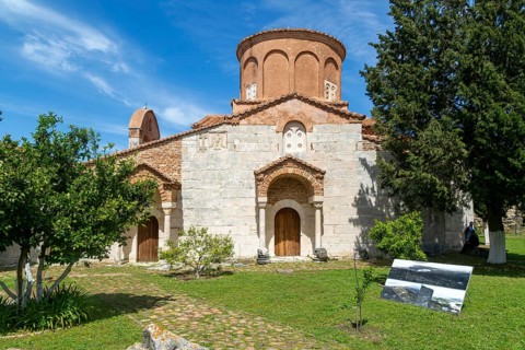 Monastery and Greek Orthodox church of the Virgin Mary, Apollonia Archaeological Park, Pojan,