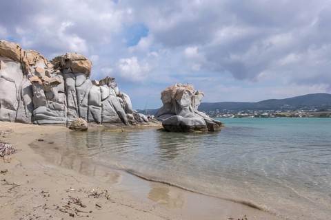 Kolymbithres Beach, near Naoussa, Paros Island, Cyclades, Greece, Europe