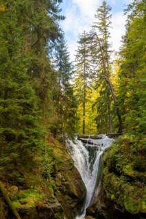 The Kochel Falls in Schreiberhau, Giant Mountains Poland