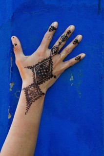 Traditional Moroccan hand tattoo, henna, tattoo, craft, tradition, traditional, oriental, arabic,