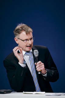 Stefan Kooths, German economist, recorded at the event, Wir hören zu | Gipfel der CDU/CSU-Fraktion