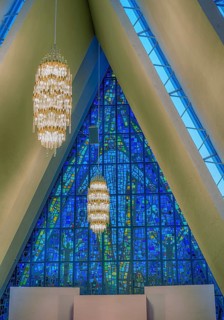 Iceberg Cathedral Inside Tromso Norway