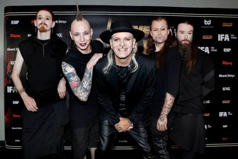 Lord of the Lost at the Metal Hammer Awards 2024 in the Uber Eats Music Hall. Berlin, 31.08.2024