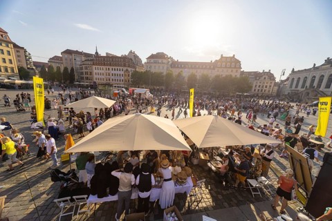 Dresden celebrated the 250th birthday of Caspar David Friedrich with a birthday party and a big