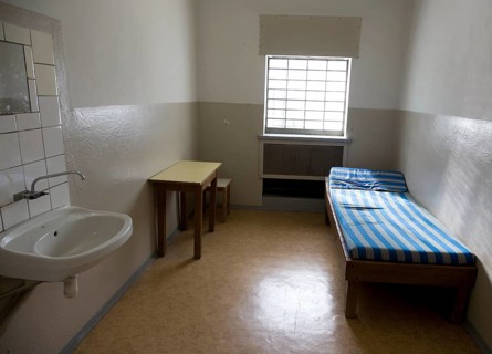 Berlin, 12.09.2008, Prison cell of the former central prison of the Ministry of State Security, MfS