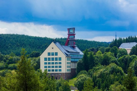Arno Lippmann shaft: The continued mining of the quarry masses of the Pinge (route point 34)