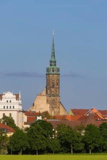 City view of Bautzen, Bautzen, Saxony, Germany, Europe