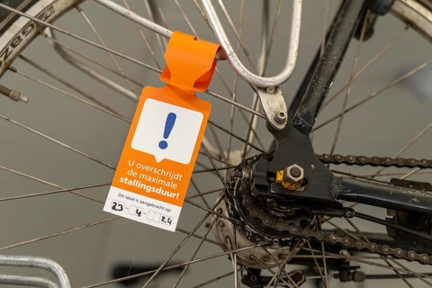 New bicycle car park at Amsterdam Central station, Stationsplein, space for around 7000 bicycles,