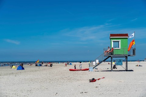 North Sea island of Langeoog, early summer, shortly after the first easing of the lockdown in the