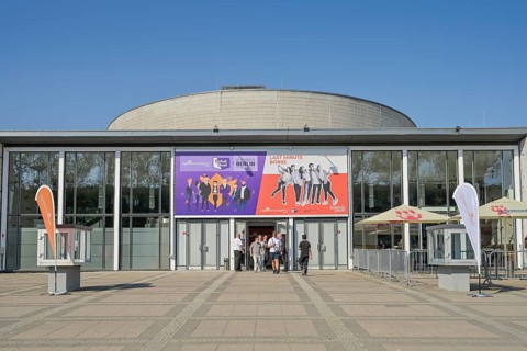 Kosmos cinema and event hall, Frankfurter Allee, Friedrichshain, Berlin, Germany, Europe