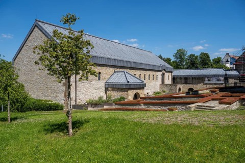 Imperial Palace, LWL Museum, Paderborn, Westphalia, North Rhine-Westphalia, Germany, Europe