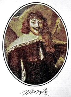 Martin Opitz, ennobled with name multiplication to Opitz von Boberfeld, 23 December 1597, 20 August