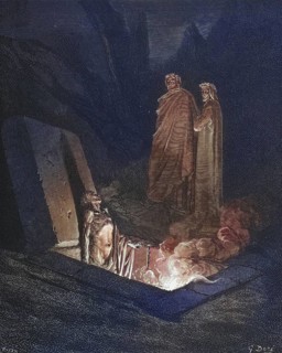 Illustration by Gustave Dore (1832-1883) for Inferno by Dante Alighieri Canto, Inferno, Hell,