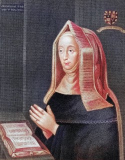 Margaret Beaufort alias Margaret of Lancaster, 1443-1509, mother of Henry VII, from the book Lodges
