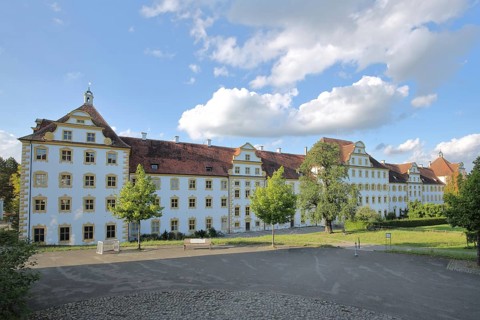 Baroque convent building, monastery, castle, Salem, Lake Constance region, Baden-Württemberg,