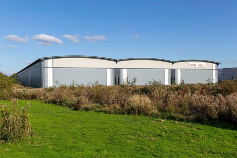 Iceland frozen food warehouse and distribution centre building, Symmetry Park, Swindon, Wiltshire,