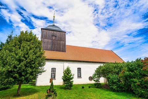 Wahrenberg village church, Aland, Saxony-Anhalt, Germany, Europe