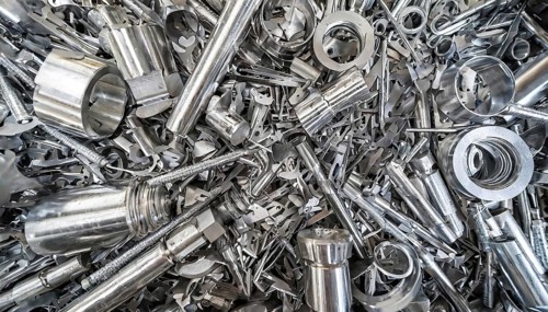 Metal, material, components, bolts and screw connections made of stainless steel