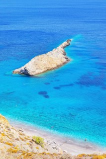 Katergo beach, Folegandros Island, Cyclades Islands, Greece, Europe