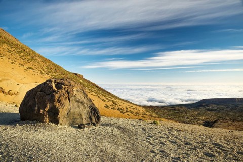 Lava balls, Teide eggs, Huevos del Teide, Montana Blanca, Picio del Teide, 3718m, Parque Nacional