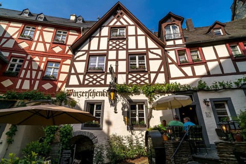 Gasthaus Winzerschänke in Beilstein, Rhineland-Palatinate, Germany, Europe