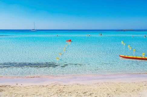 Elafonisi beach, Chania, Crete, Greek Islands, Greece, Europe