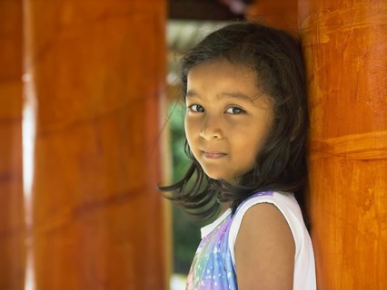 Girl in Tana Toraja, Sulawesi, Indonesia, Asia