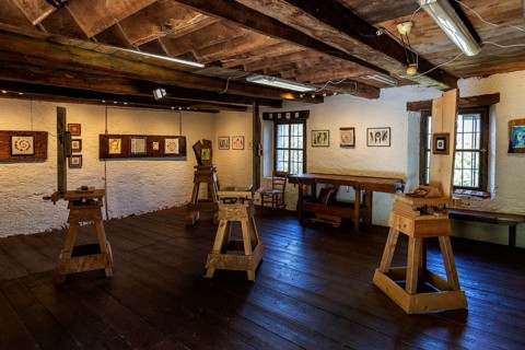 Museum, mountain village of Rasa, Centovalli, Canton Ticino, Switzerland, Europe