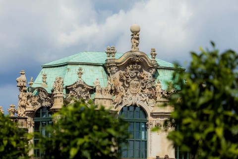 The Zwinger in Dresden is one of the most famous baroque buildings in Germany and is home to