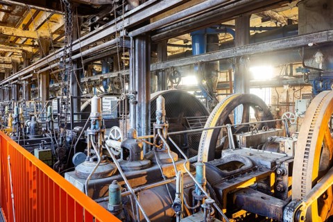 The Knappenrode Energy Factory is one of the four sites of the Saxon Industrial Museum on the site