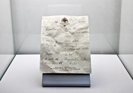 Lehman note, the note handwritten by Andreas Köpke during the 2006 World Cup penalty shootout