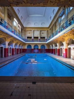 The Stadtbad is a building that was used as an indoor swimming pool for 88 years in the northern