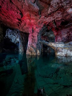 Old lime mine Miltitz