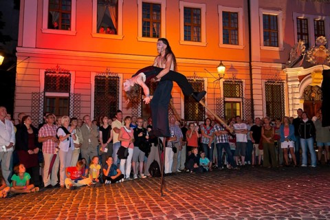 Viathea, street theatre festival in Görlitz