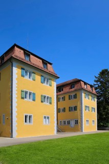 Grafeneck Castle, former hunting lodge of the Dukes of Württemberg around 1560, later summer