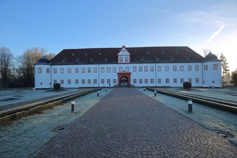 Schönborn Castle, Heusenstamm Castle, Heusenstamm, Hesse, Germany, Europe