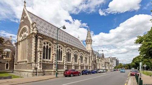 Kunstzentrum, Christchurch, Neuseeland