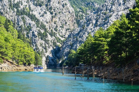 GREEN CANYON, Mountains in Alanya, Turkey, Asia