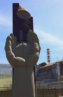 Exclusion zone, in the uninhabitable 30-kilometre zone around the Chernobyl power plant and the