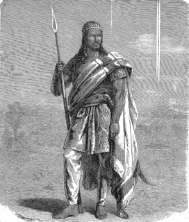 Theodore II Tewodros, born Kassa Hailu 1818, died 13 April 1868, first Governor of Quara (Kwara)