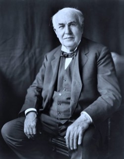 Thomas Alva Edison, 11 February 1847, 18 October 1931, a US inventor, electrical engineer and