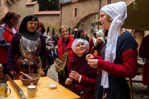 Everyday life in 1470 at Kriebstein Castle