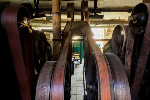 Cloth factory Gebr. Pfau in Crimmitschau