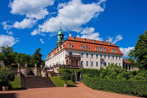 (Copyright © Sylvio Dittrich +49 1772156417) Lichtenwalde Castle is a baroque castle owned by the
