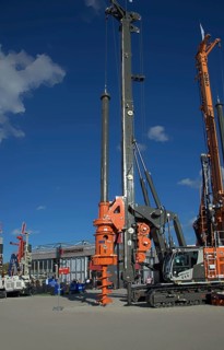 Rotary drilling rigs, drilling machines, foundation engineering, Bauma 2022, world's largest