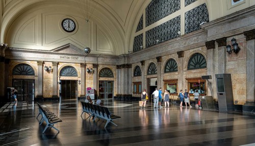 Estacio de Franca, terminus in Ciutat Vella, Barcelona, Spain, Europe
