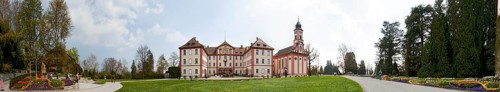 Mainau Island Castle Panorama Germany