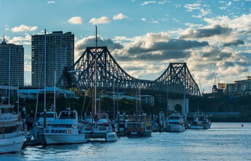 The Central business district of Brisbane, Queensland, Australia, Oceania