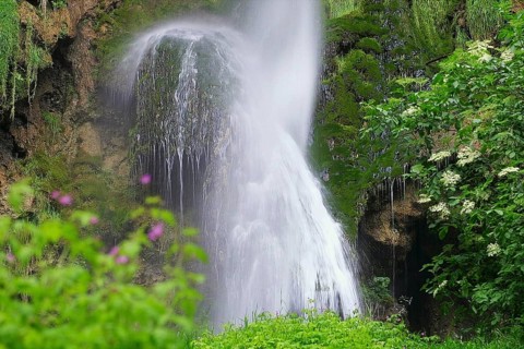 Bad Urach Waterfall, Black Forest, Germany, Europe